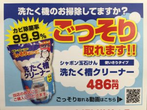 洗濯槽クリーナーpop